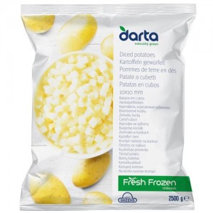 Diced potatoes 10x10mm Darta