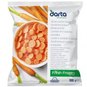 Sliced carrots fluted Darta