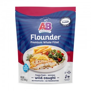 A&B flounder fish fillets